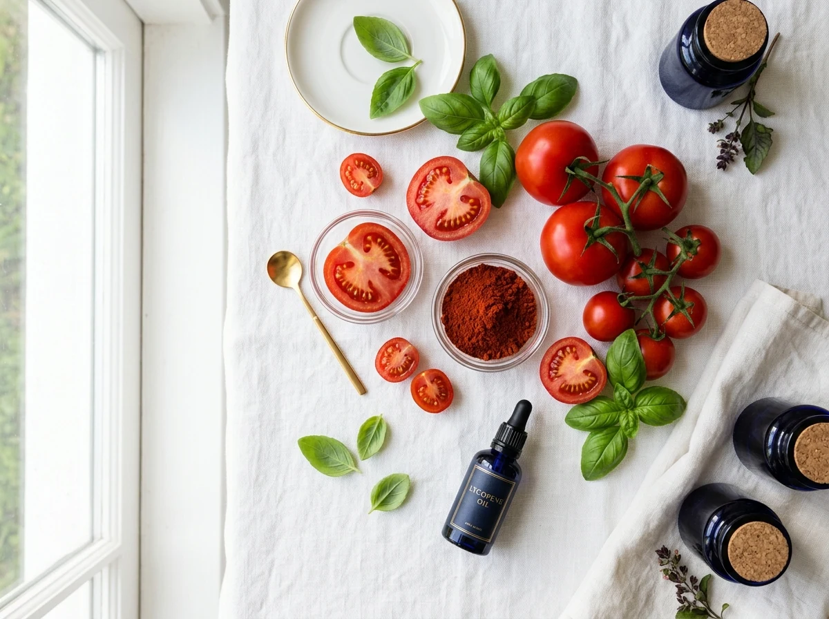 Ripe tomatoes as lycopene source - lycopene supplement for men in Hardero